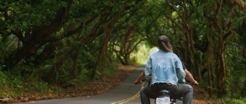 Happily ever after on the motorcycle